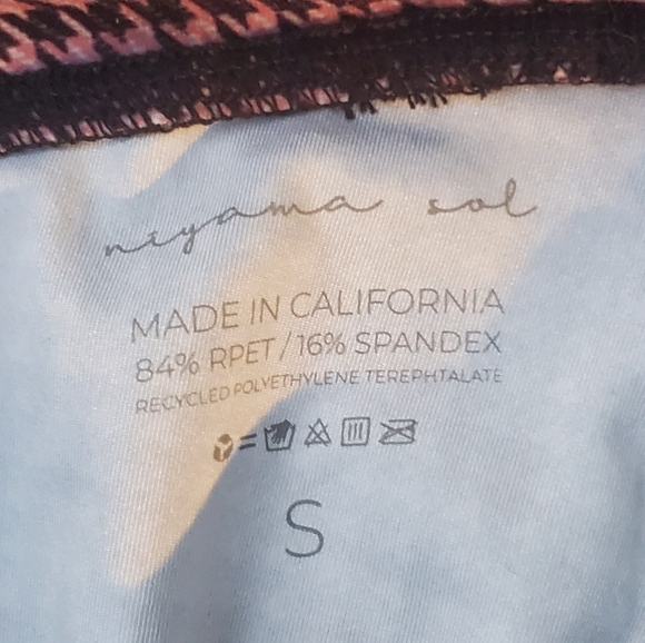 NWOT NIYAMA SOL AMELIA ROSE PATCHWORK ROSE/GREY SM $78 - Picture 8 of 8